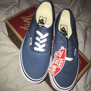 Employee Exclusive Navy Authentic Vans. Brand new!